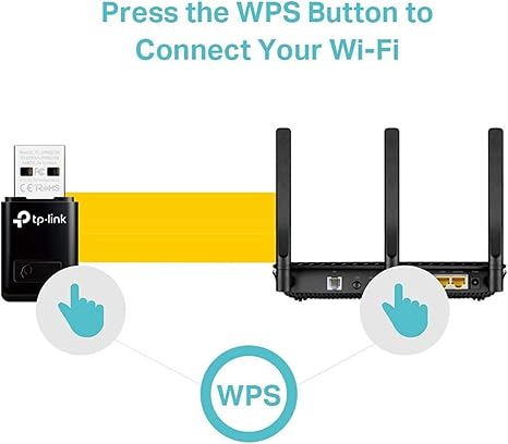 TP-Link TL-WN823N N300 Mini | USB Wireless | WiFi Network Adapter for pc, Ideal for Raspberry Pi