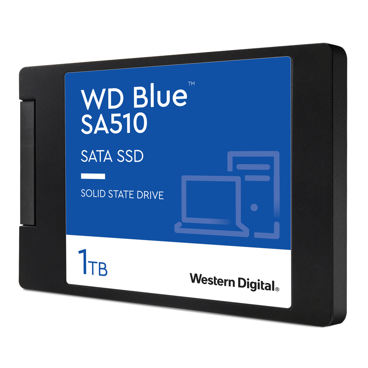 قرص الحالة الصلبة WD Blue SA510 SATA - سعة 1 تيرابايت | مقاس 2.5 بوصة | SATA-III - SSD (محرك أقراص الحالة الصلبة)