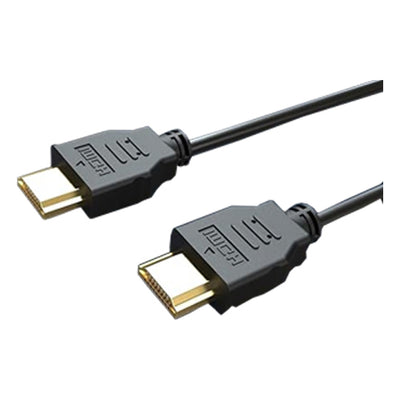 كابل HDMI | HDMI عالي السرعة | ذكر إلى ذكر بطول ١.٥ متر | مصمم للشاشات، والتلفزيون، وأجهزة الألعاب، وأجهزة الكمبيوتر، وأجهزة الكمبيوتر المحمولة، وأجهزة العرض
