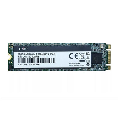 محرك أقراص SSD داخلي Lexar NM100 m.2 2280 بسرعة 6 جيجابايت/ثانية LNM100-128RB - 128 جيجابايت