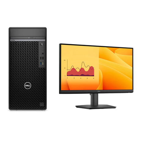Dell OptiPlex 7020 Desktop PC + 22" Monitor Bundle Intel Core i5‑12500 | 8GB DDR5 | 512GB SSD | DVD‑RW | DOS | 1 Year Warranty