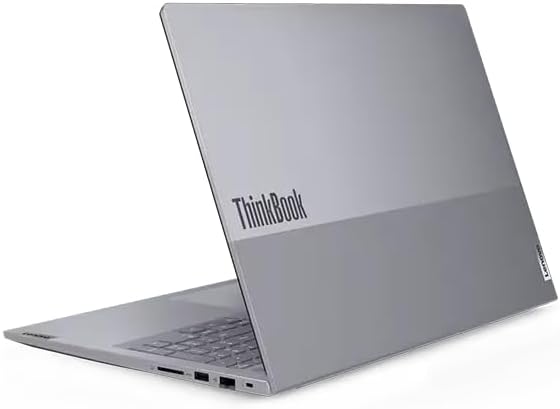 Laptop Lenovo ThinkBook 16 Gen 8 | Intel Core Ultra 7 255H Processor | 32GB DDR5‑5600 RAM | Storage 1TB SSD | Intel Arc 140T Graphics | Display 16" WUXGA IPS | DOS | Artic Grey | 1 Year Warranty