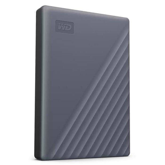 Western Digital My Passport USB-C Hard Drive, 4TB, WDBRMD0040BGY-WESN
