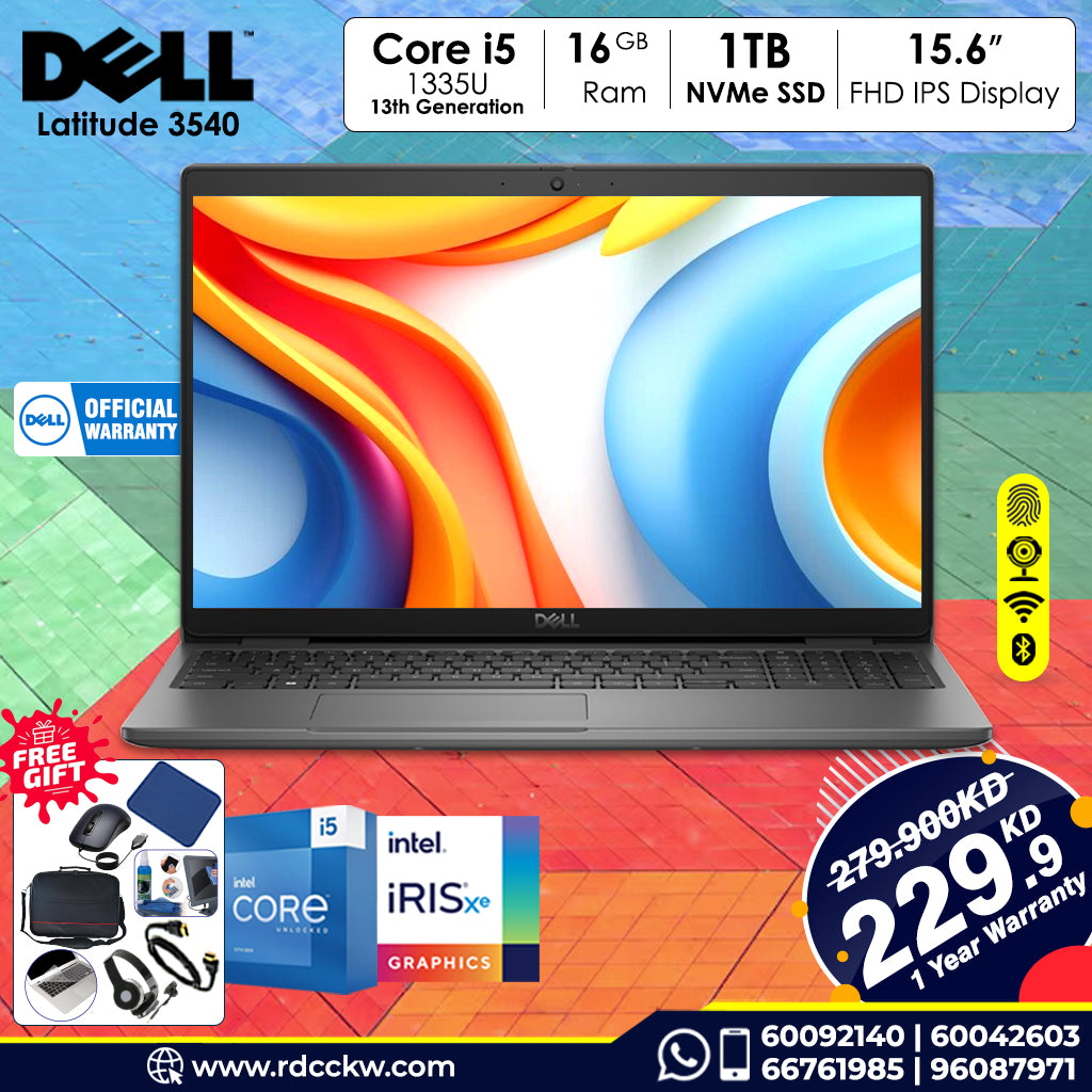 Professional Laptop Dell Latitude 3540 | Intel Core i5-1335U