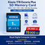 Kioxia 1TB Exceria Plus SD Memory Card UHS-I U3 C10 V30 4K video recording Upto 100MB/s Read Speed LNPL1M001TG4
