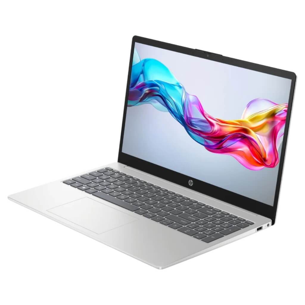 Laptop HP 15-FD0147NE | Intel Core i5-1334U 13th Generation Processor |16 GB RAM DDR4 | Storage 512GB SSD NVMe | Dedicated VGA NVIDIA MX570 2GB Graphics | Display 15.6" Inches FULL HD | Color Natural Silver | DOS- No Windows | 1 - Year Warranty
