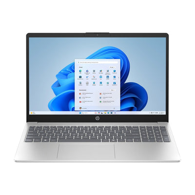 Laptop HP 15-FD0250WM | Intel Core I5-1334U Processor |  Ram 8GB DDR4 | Storage 512GB NVMe SSD | Intel® Iris® Xe Graphics | Display 15.6" inch FHD | Windows 11 Home | Color Silver | 1 Year Warranty