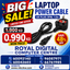 Laptop Power Cable UK Plug 3Pin, 1.5m