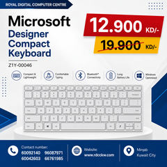 Microsoft Designer Compact Keyboard | Z1Y-00046