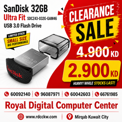 SanDisk 32GB Ultra Fit SDCZ43-032G-GAM46 USB 3.0 Flash Drive