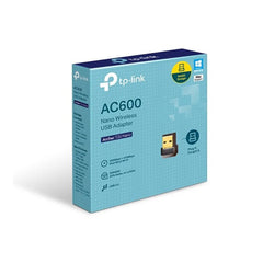 محول شبكة TP-Link AC600 اللاسلكي T2U Nano USB ثنائي النطاق