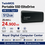 TwinMOS Portable SSD EliteDrive USB 3.2/Type-C 512GB - Black
