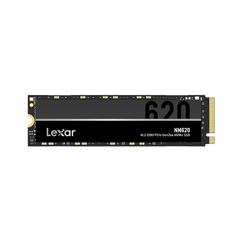 قرص صلب Lexar® 512 جيجابايت Nm620 M.2 2280 Nvme Ssd بسرعة 3500 ميجابايت/ثانية (Lnm620X512G) 