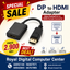 DP to HDMI Adapter, Male DisplayPort to HDMI Female Convertor
