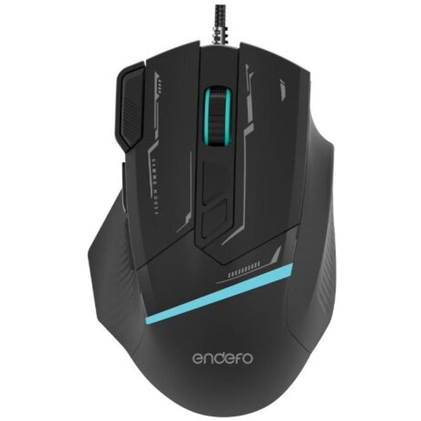 Endefo EGM 11 Wired RGB Gaming Mouse with 8 Programmable Buttons and 12000 DPI