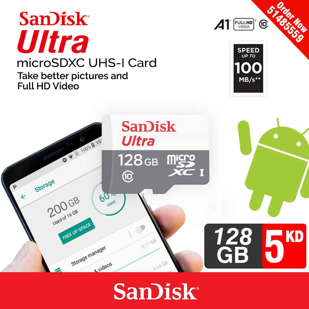 sandisk ultra memory card 128GB 